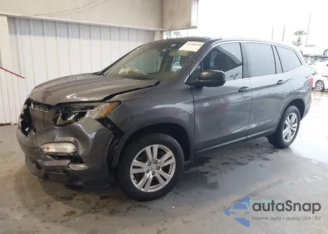 2017 Honda Pilot Lx z USA, uszkodzony, nr VIN 5FNYF5H13HB012751